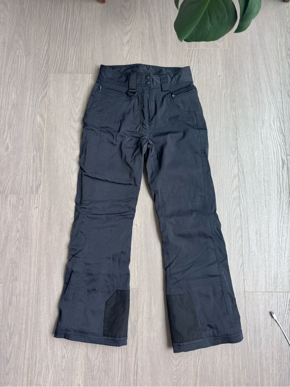 Marker Aquaguard Stretch Black Insulated Ski Snow Pants Waterproof Womens Size 4